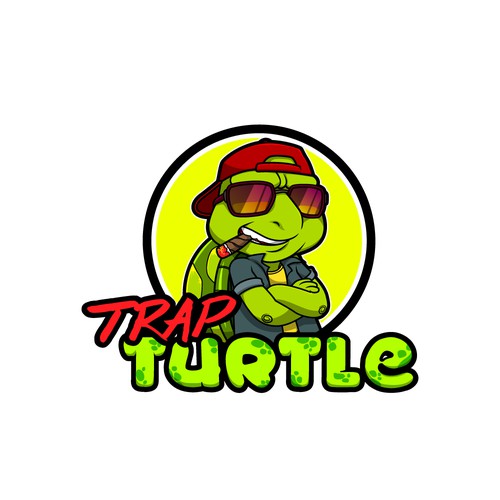 Turtle design with the title 'Logo for clothing brand'