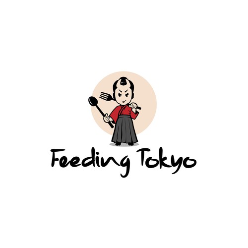 Tokyo design with the title 'Food warrior'