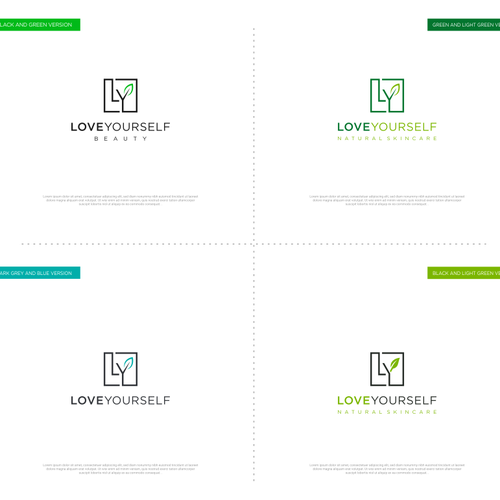 Natural product logo with the title 'Logo for Love Yourself'