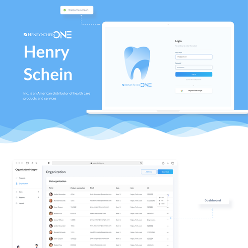 Dental website with the title 'Medecine'