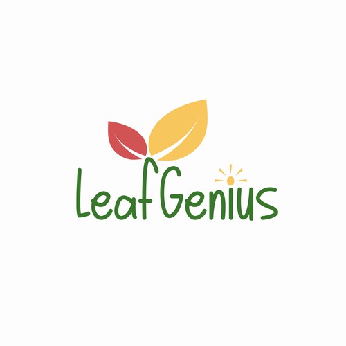 Garden design with the title 'Garden waste Bags Logo Design '