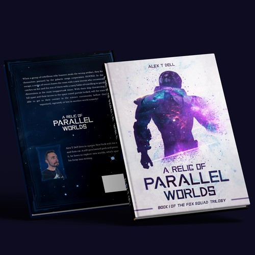 Cyborg design with the title 'A Relic of Parallel World'