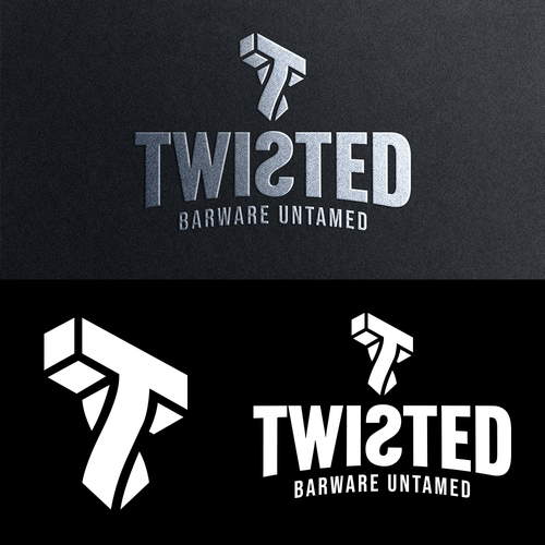 Twisted design with the title 'Concept for Barware'