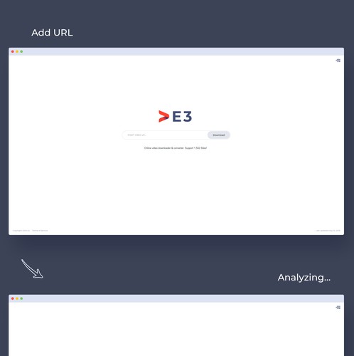 Premium website with the title 'VE3'