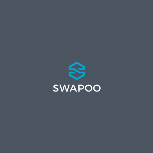 Symbol logo with the title 'Bold logo concept for Swapoo'