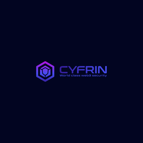 Security brand with the title 'Cyfrin'