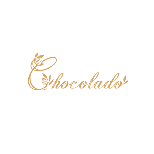 Cocoa logo with the title 'Luxurious chocolate logo design'