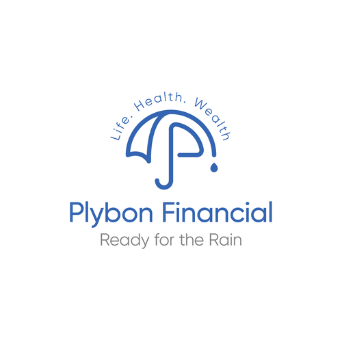 Umbrella logo with the title ' Plybon Financial'