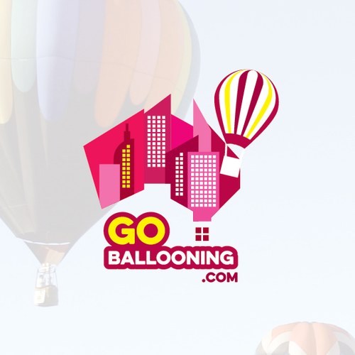 Australia flag logo with the title 'logo for Australia baloon tour'