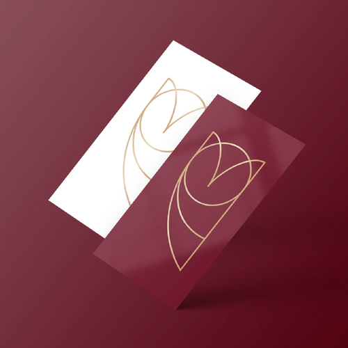 Mature design with the title 'Sophisticated and geometric logo for blockchain consultancy.'