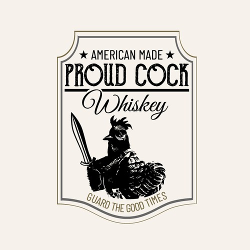 Liquor logo with the title 'Whiskey Logo Contest Entry'