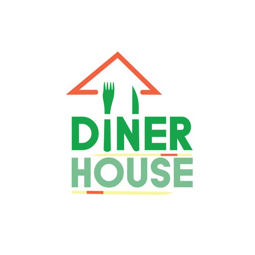 Chopsticks design with the title 'Simple Logo-design for Sushi & Pizza Reastaurant'