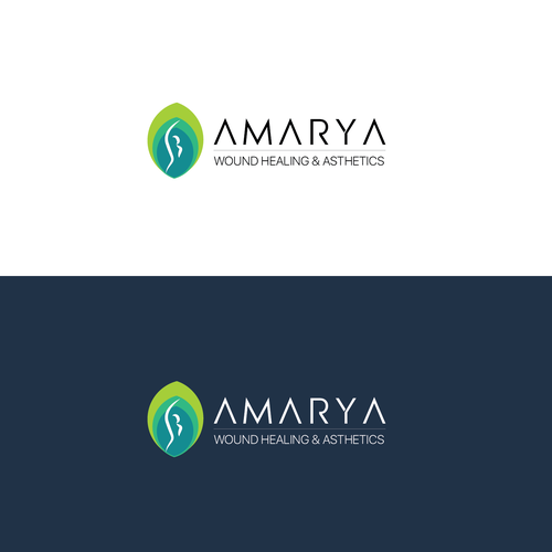 Plastic surgeon logo with the title 'Amarya plastic surgery '
