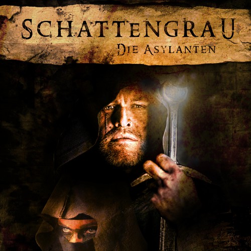 German book cover with the title 'Extremely German fantasy novel. '