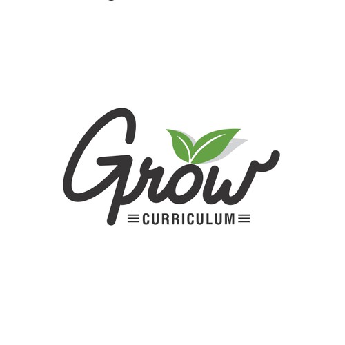 Growing logo with the title 'Grow Curriculum'