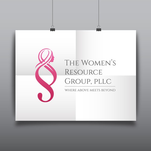 Serif brand with the title 'logo for law firm specializing in women's rights v4'