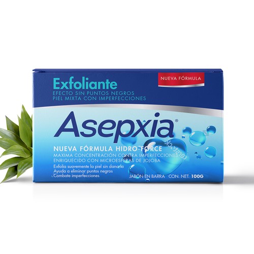 Soap packaging with the title 'Cleansing Soap'