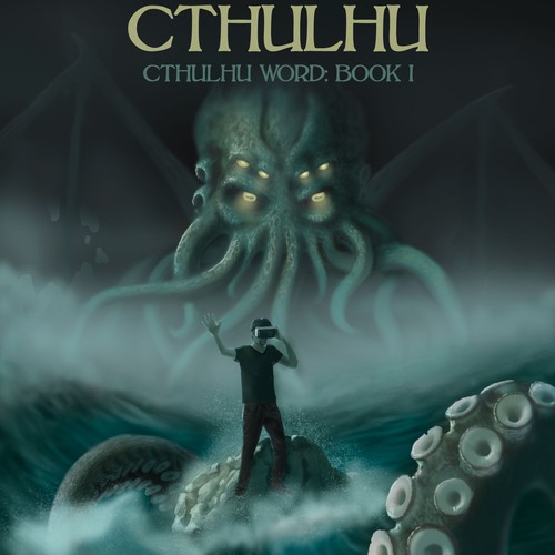 Book artwork with the title '"Logout of Cthulhu"'