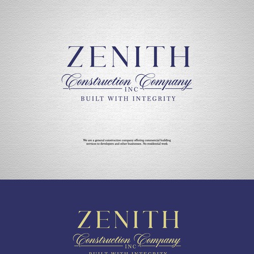 University brand with the title 'Zenith '
