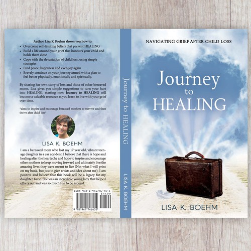Heart book cover with the title 'Journey to Healing'
