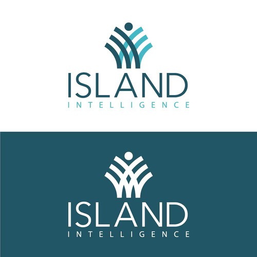 Intelligence logo with the title 'Logo Concept for Island Intelligence'