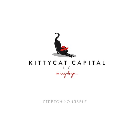 Lady design with the title 'Kittycat Capital'