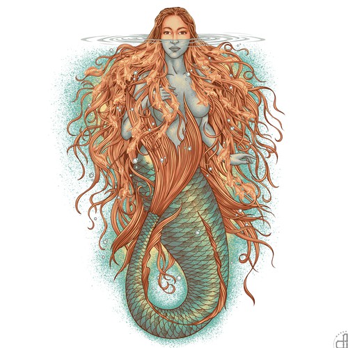 Mermaid design with the title 'Static Mermaid 2022'