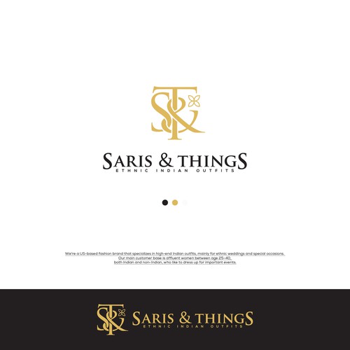 Ethnic design with the title 'New logo for a fashion designer specializing in ethnic Indian outfits'