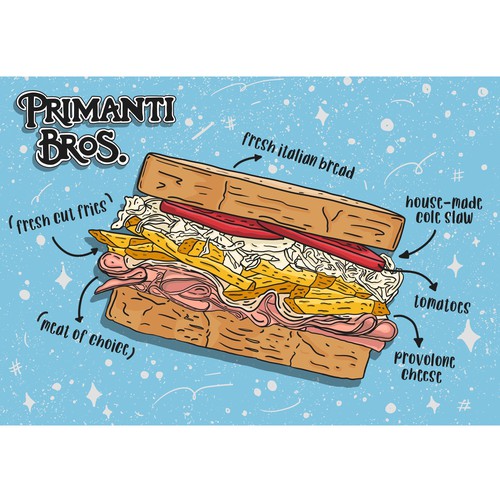 Lettering artwork with the title 'Interactive Mural Design'