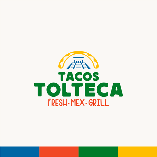 Taqueria logo with the title 'Mexican Taco'