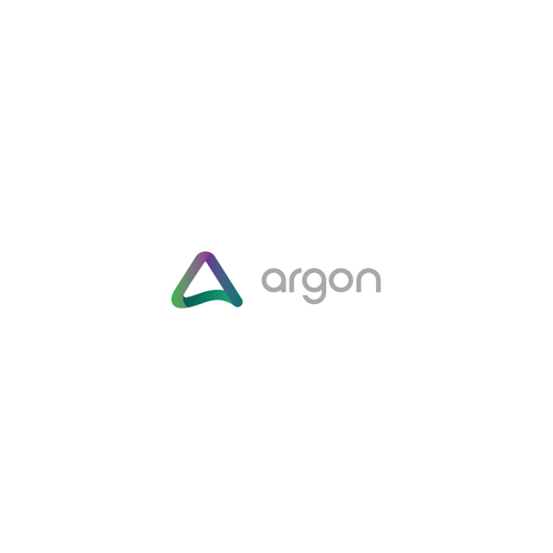 IPhone logo with the title 'Argon Logo Design'