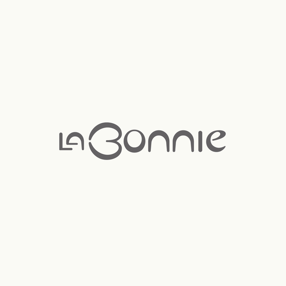 Body logo with the title 'La Bonnie logo design  '