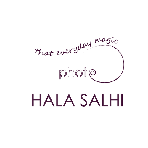 Swoosh logo with the title 'HalaSalhi Logo Photo'