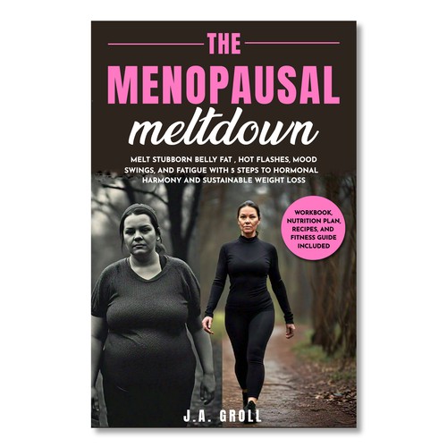 Project design with the title 'The menopausal meltdown'