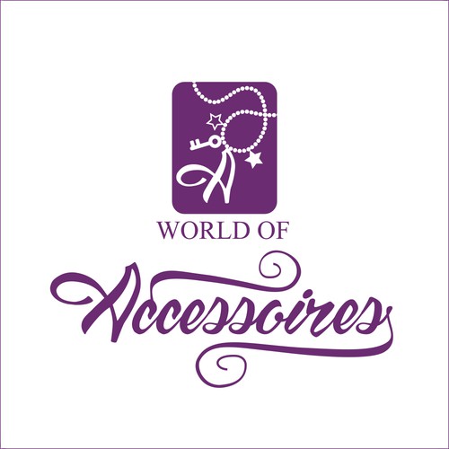 Accessories brand with the title 'Logo for accessories store'
