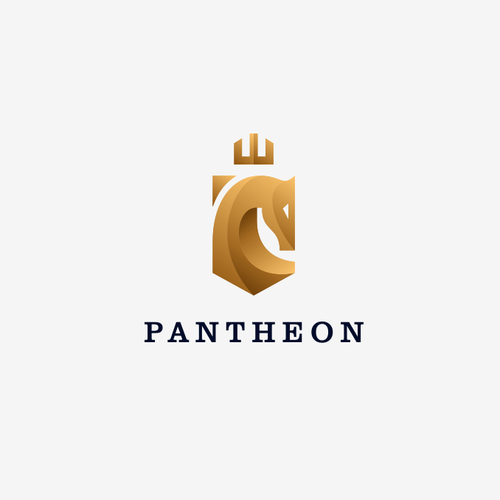 Brand logo with the title 'Pantheon'