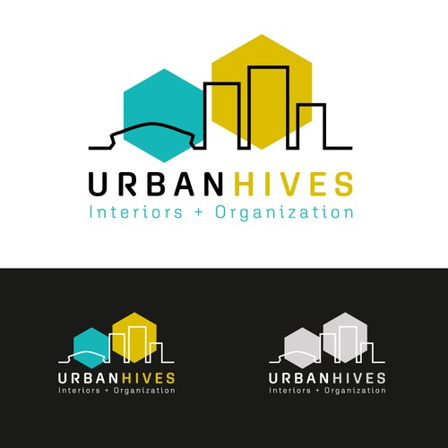 Mustard logo with the title 'Logo Entwurf'