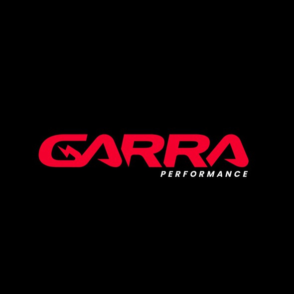 Word display logo with the title 'GARRA'