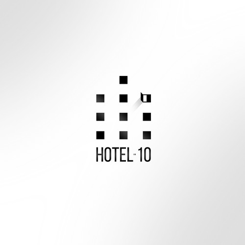 Window logo with the title 'Hotel 10'