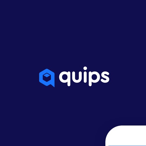 Double meaning logo with the title 'QUIPS'