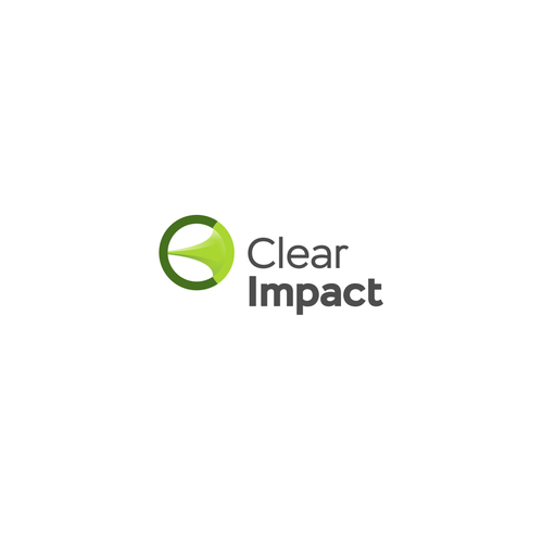 Impactful logo with the title 'Clear Impact logo'