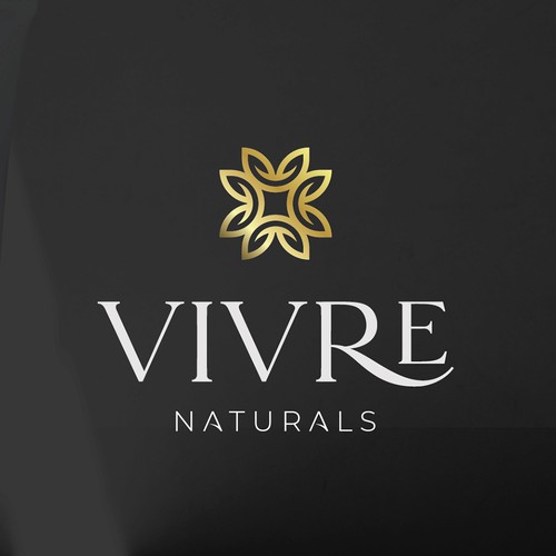 Dermatology logo with the title 'VIVRE NATURALS'