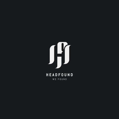 Letterhead brand with the title 'HF Monogram'