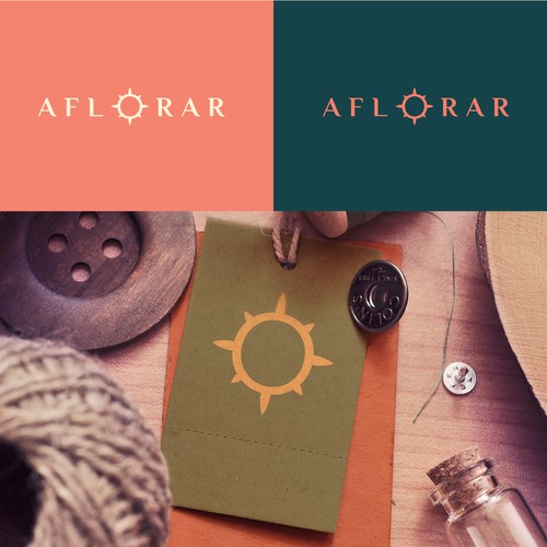 Lingerie logo with the title 'Women fashion & beachwear brand'