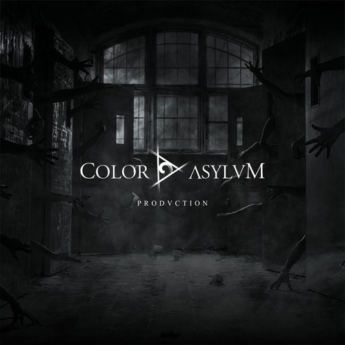 Victorian design with the title 'DEMENTED LOGO FOR FILM COMPANY'