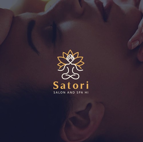 Salon design with the title 'Satori Logo'