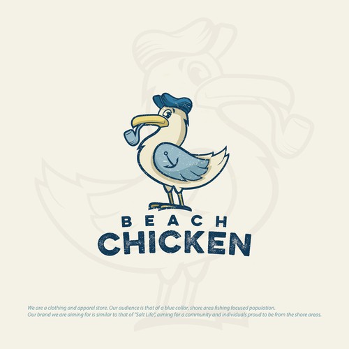 Bait logo with the title 'Beach Chicken'