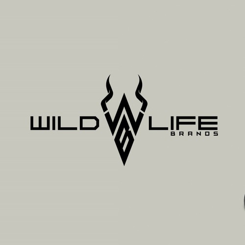 Hunting logo with the title 'Wild Life Brands'