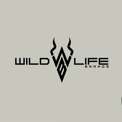 Hunting design with the title 'Wild Life Brands'