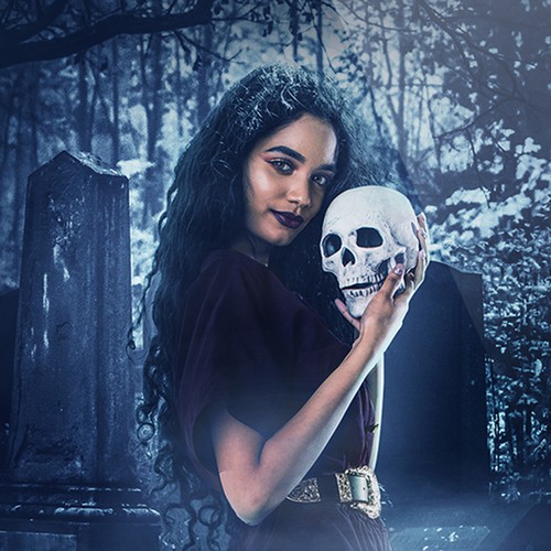 Urban fantasy book cover with the title 'Affairs of the Dead'